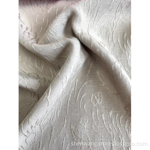 Rayon Pure Color Jacquard Fabrics